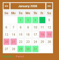 Free Ovulation Calendar screenshot